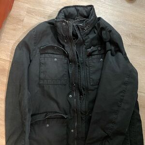 Levi's Men's Washed Cotton Military Jacket
 Medium